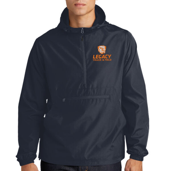 Sport-Tek ® Packable Anorak - Embroidered Logo Thumbnail