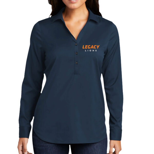 Port Authority ® Ladies City Stretch Tunic - Embroidered Logo Thumbnail